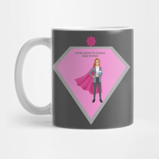 Mom going to school Power Mug